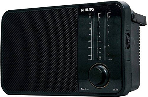 Philips Audio RL205/94 with MW/SW/FM Bands, 450mW RMS Sound Output Radio of Battery And External DC Socket(OPEN BOX) Philips Audio RL205/94 with MW/SW/FM Bands, 450mW RMS Sound Output Radio of Battery And External DC Socket(OPEN BOX)
